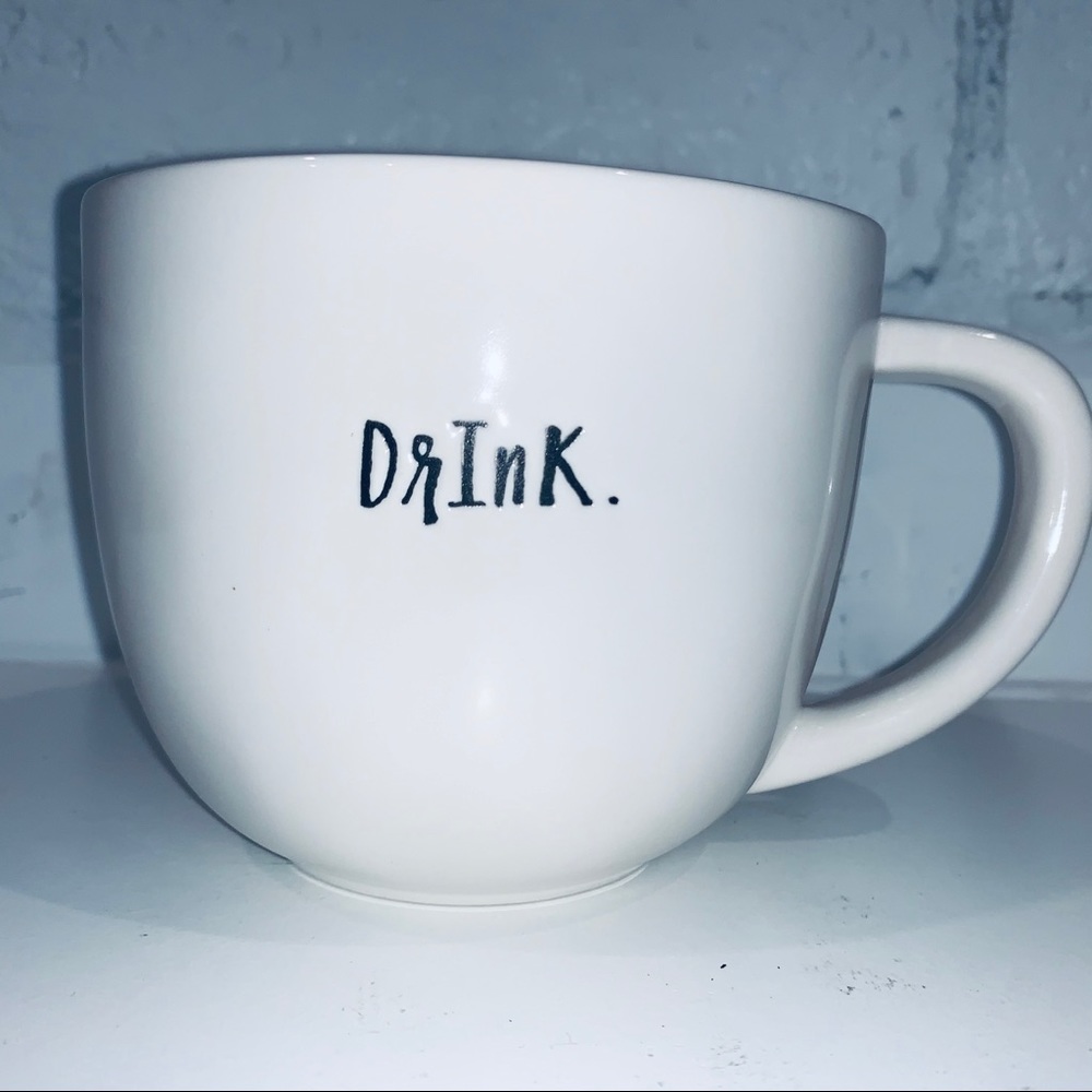 Rae Dunn “Drink.” Mug, Artesian Collection